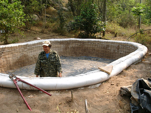 cistern1 Superadobe Cistern