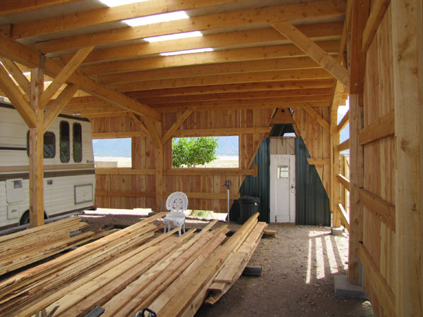 Progress on the Barn / Garage